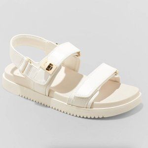 Women's Jonie Ankle Strap Footbed Sandals - A New Day™ Target